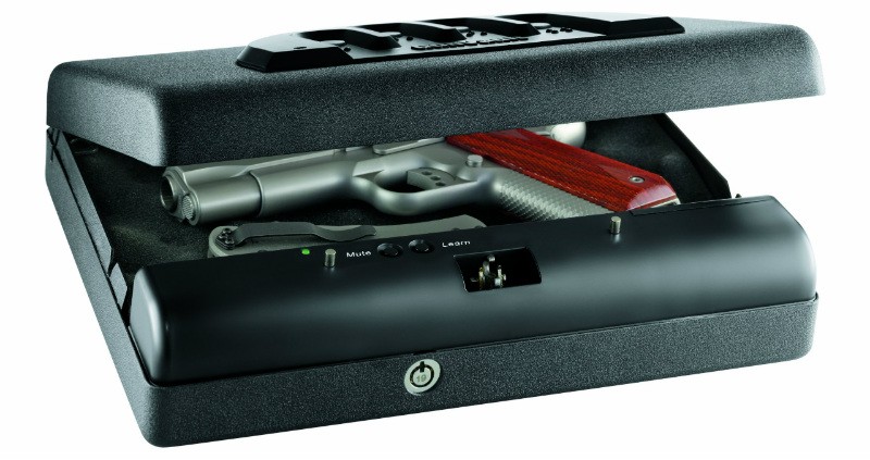 GunVault portable gun safe for cars