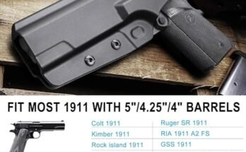 Best 1911 Holster For Concealed Carry