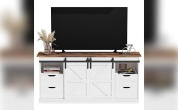 Best Farmhouse Entertainment Center With Storage