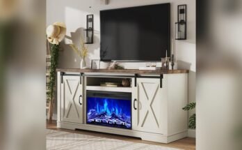 Best Farmhouse Fireplace Tv Stand