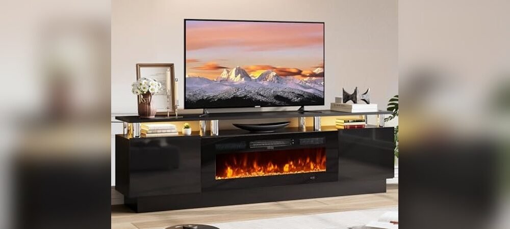 Best Fireplace Tv Stand for Small Living Room