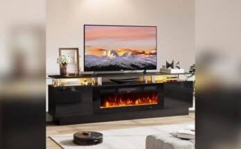 Best Fireplace Tv Stand for Small Living Room