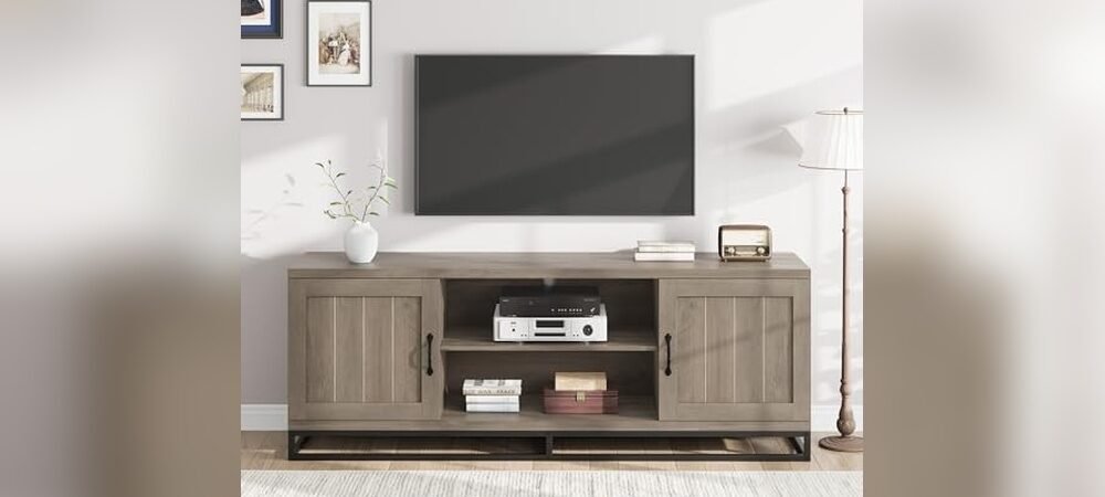 Best Wooden Farmhouse Entertainment Center