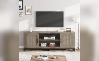 Best Wooden Farmhouse Entertainment Center